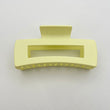 4pcs Rectangular Hair Clips for Thin Hair Square Claw Clips Matte Hair Clips