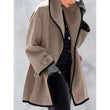 Fashion Women Winter Slim Long Overcoat Trench Jacket
