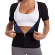 Neoprene Sweat Waist Trainer Vest Yoga Fitness Body Shaper