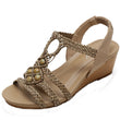 Women Bohemia Middle Heel Sandals