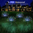 Solar Waterproof Garden Fireworks lamp Decorative String Lights with Remote