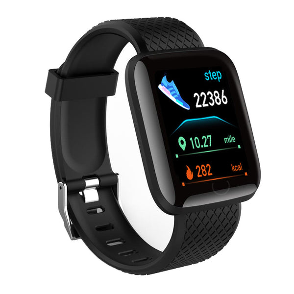 116plus Sports Smart Bracelet Sports Bluetooth Smartband Heart Rate Tracker