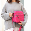Womens Waterproof Nylon Cross body Shoulder Bag